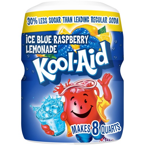 Kool aid caffeine free - free, blue